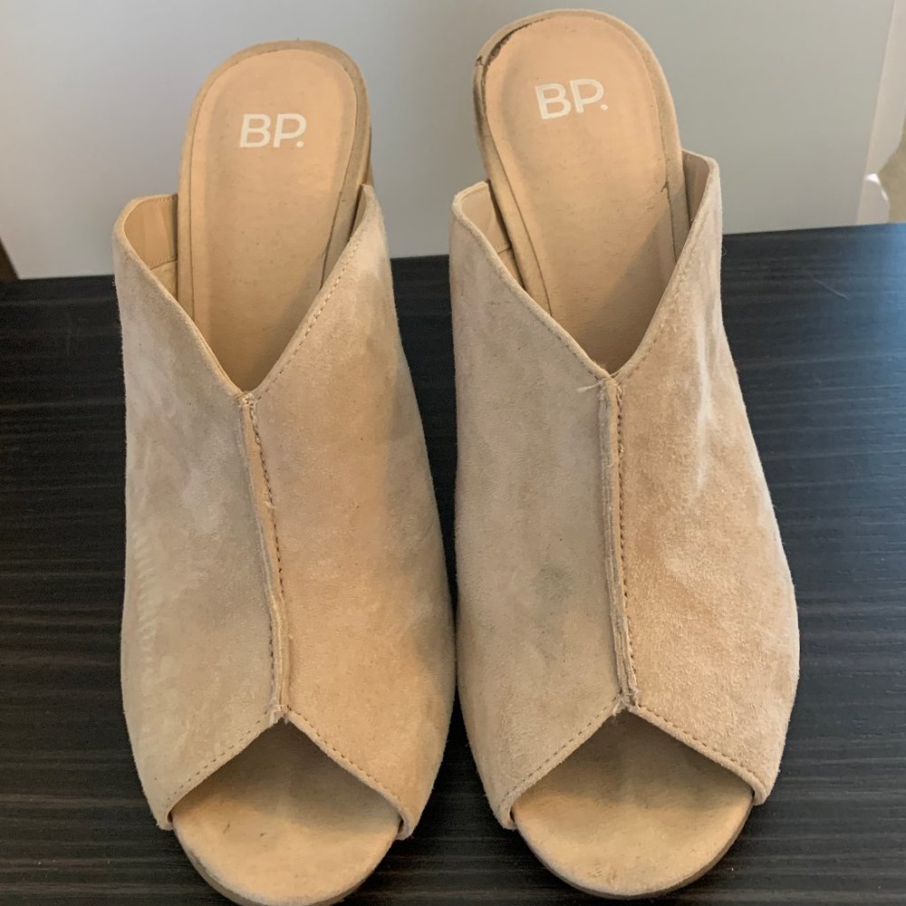 BP Open Toe Mule